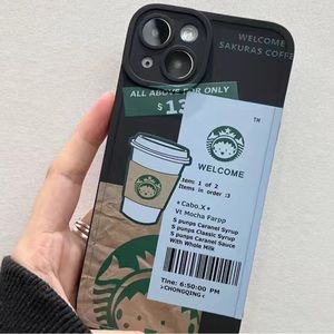 Iphone 14 Case Coffee Theme